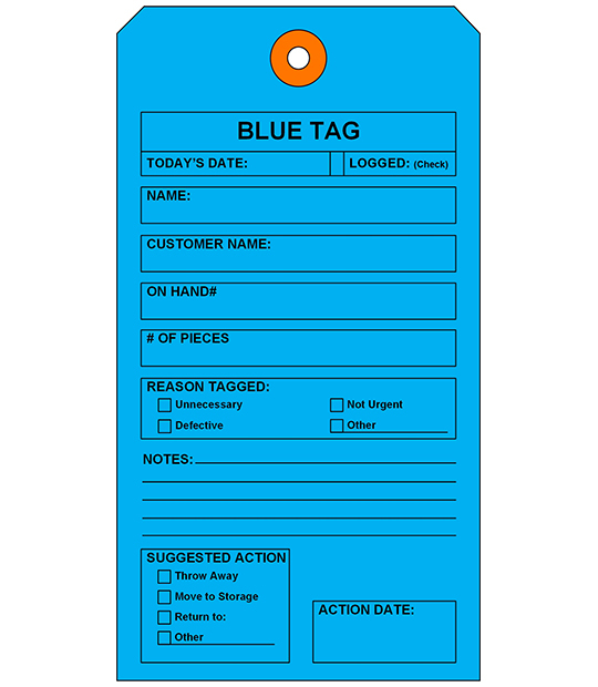 LABELS AND TAGS （ラベルアンドタグズ） Yellow Tags - 3 3/4
