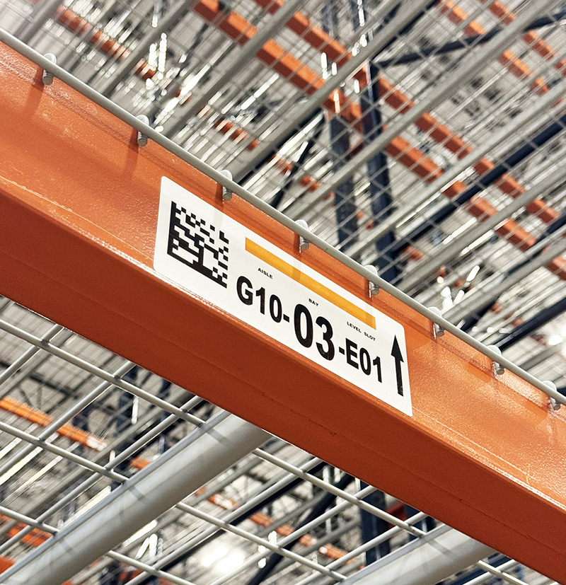 Pallet Rack Labels